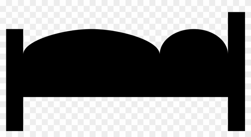 Bed Icon Png - Cama Silueta #699135