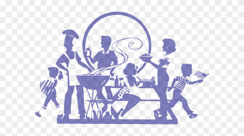 Bbq Lunch Clip Art At Clker - Grillparty Clipart #699349
