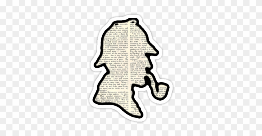 The Silhouette Is Based On Fan Art Of Benedict Cumberbatch - Sherlock Holmes Silhouette #699691