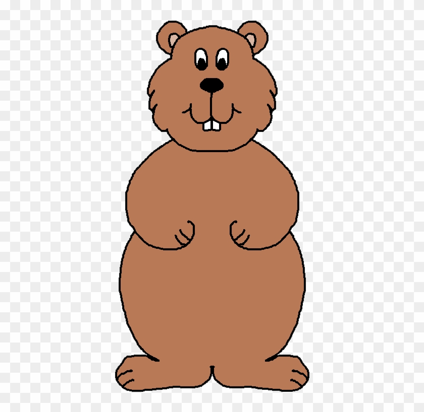 Groundhog Day Clip Art - Groundhog No Shadow Clipart #700027