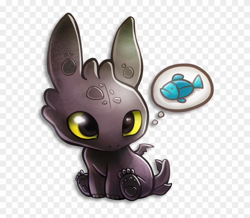 Tiny Toothless By Tsaoshin On Deviantart - Train Your Dragon Cute #700063