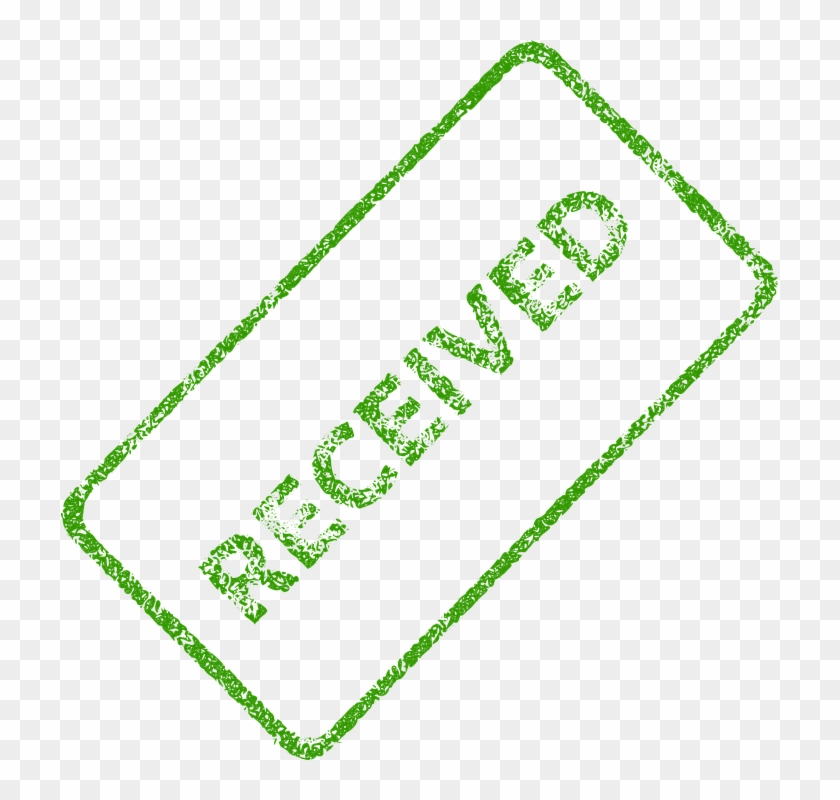 Paid Stamp Image - Received Stamp Clip Art #700254