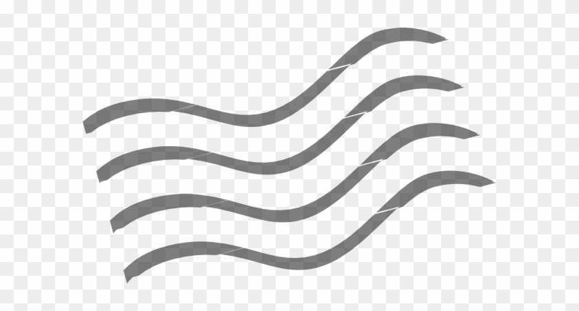 Squiggles For Postage Stamp Clip Art - Postmark Clipart #700298