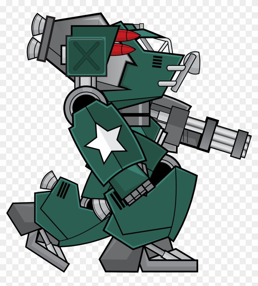 Evil Robot Euclidean Vector Illustration - Vector Graphics #700802