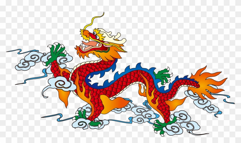 Chinese Dragon Euclidean Vector - 中国 龙 的 图片 #701048