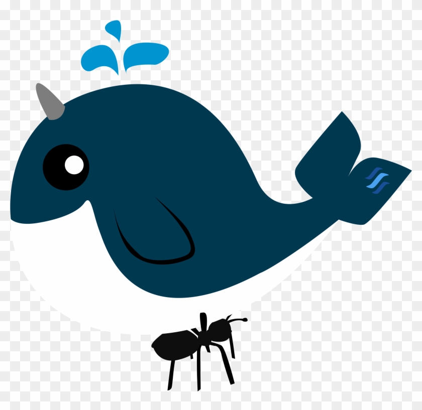 Support A Whale - Cartoon #701742