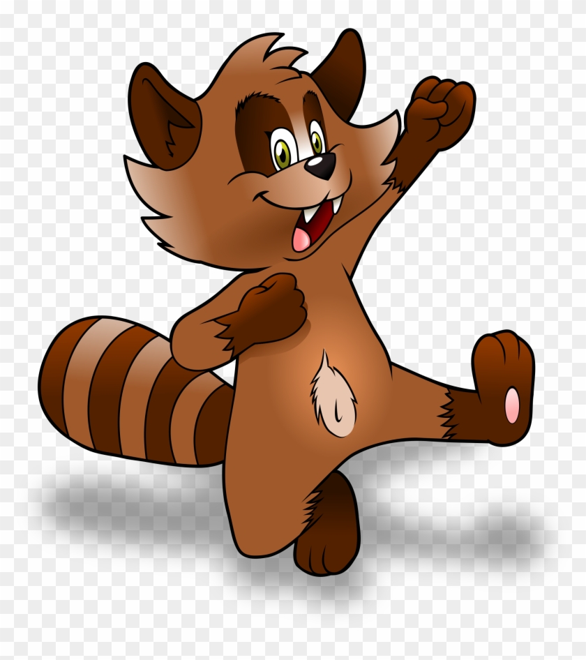Tanuki - Japanese Raccoon Dog Cartoon #701758