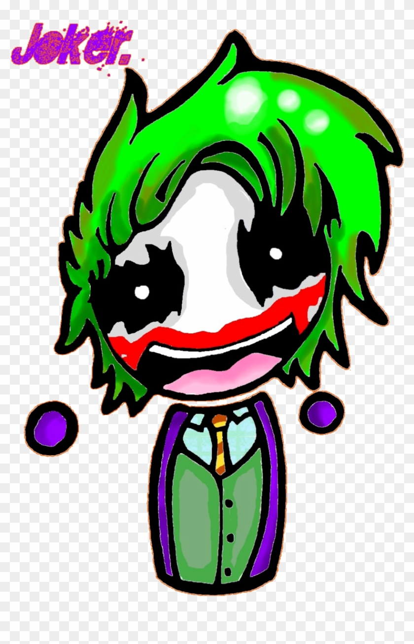 Hoppybadbunny 61 11 Joker Chibi - Drawing #701804