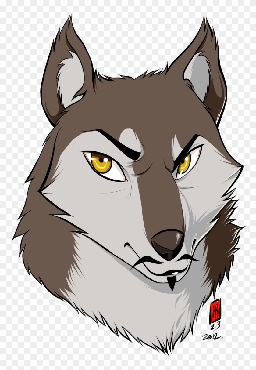Cartoon Wolf - Clipart Library - صور وجه ذئب كرتون #702503