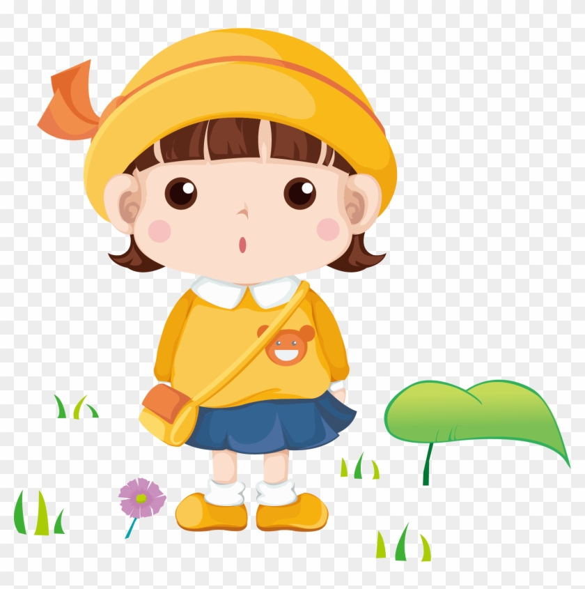 Cartoon Child Illustration - 好看 的 Ppt 背景 #702537