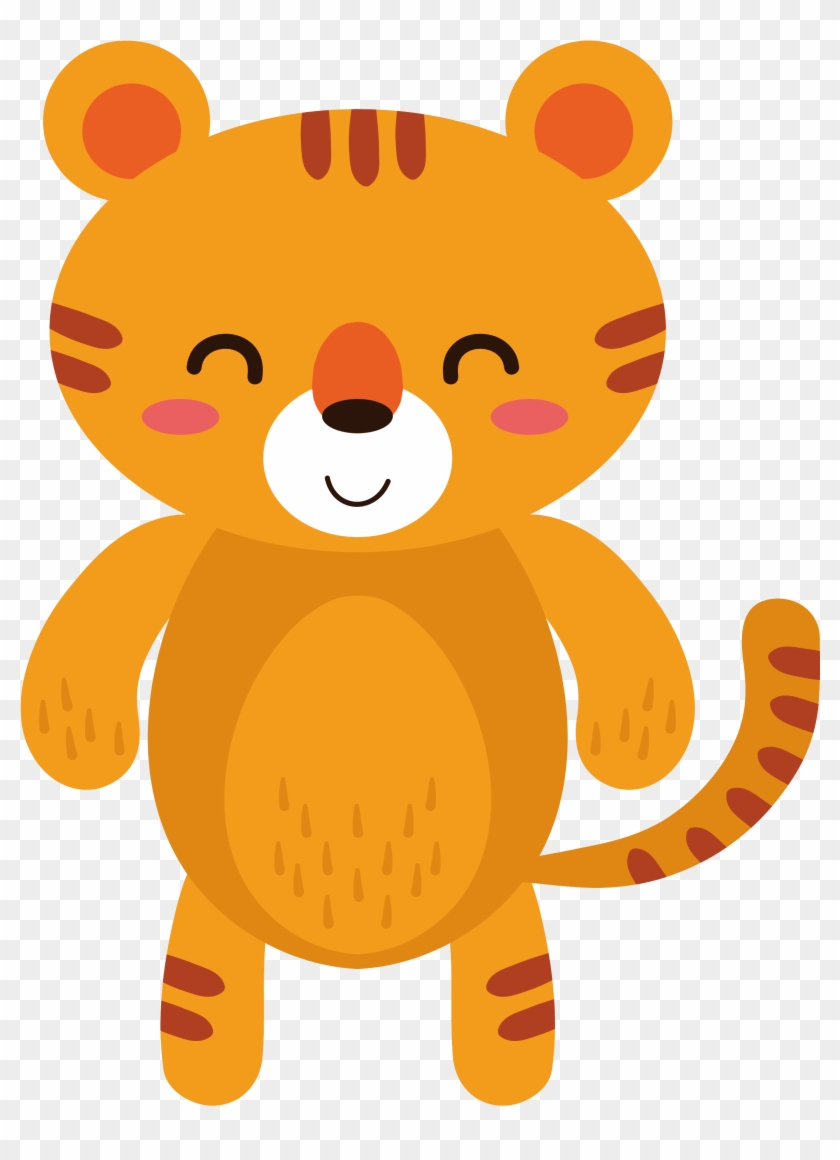 Tiger Cartoon Drawing Illustration - Tiger #702651