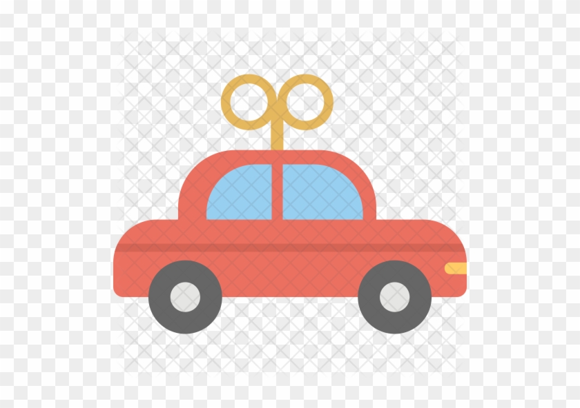 Battery Toy Car Icon - Toy Car Icon #703028
