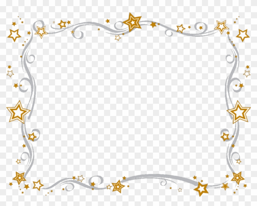 New Year Clipart Border - Star Border Clipart #703787
