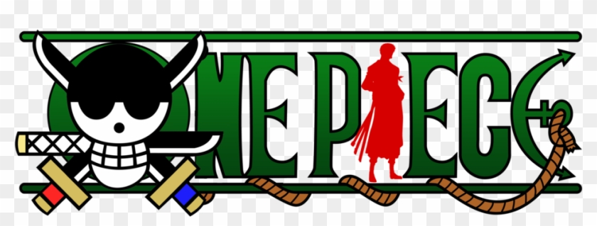 Zoro Logo One Piece By Redribbon-leo - One Piece With Transparent Background #704647