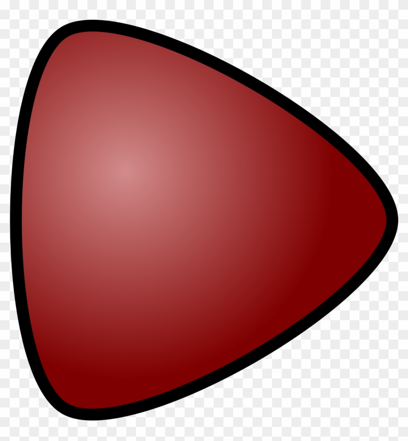 Play Button, Red, For Media Player - Portable Network Graphics #704897