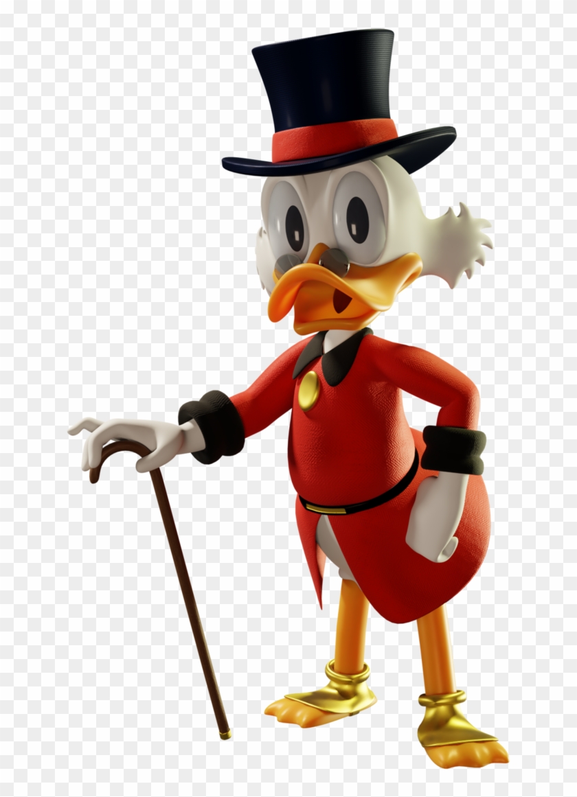 Scrooge Mcduck By Djebrayass - Scrooge Mcduck 3d Model #705063