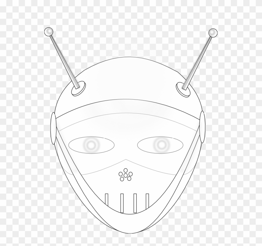 Iron Man Iron Man Black White Line Art 555px - Locket #705507