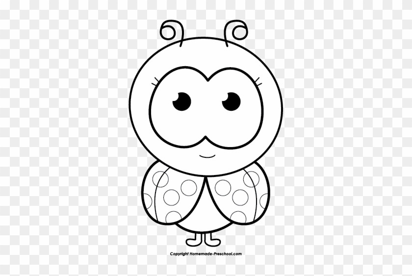 Ladybug Clipart Black And White Free Ladybug Clipart - Cartoon #705727
