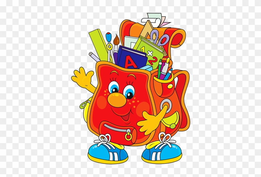 Back To School Poster With School Supplies - School Supplies Clipart #706412