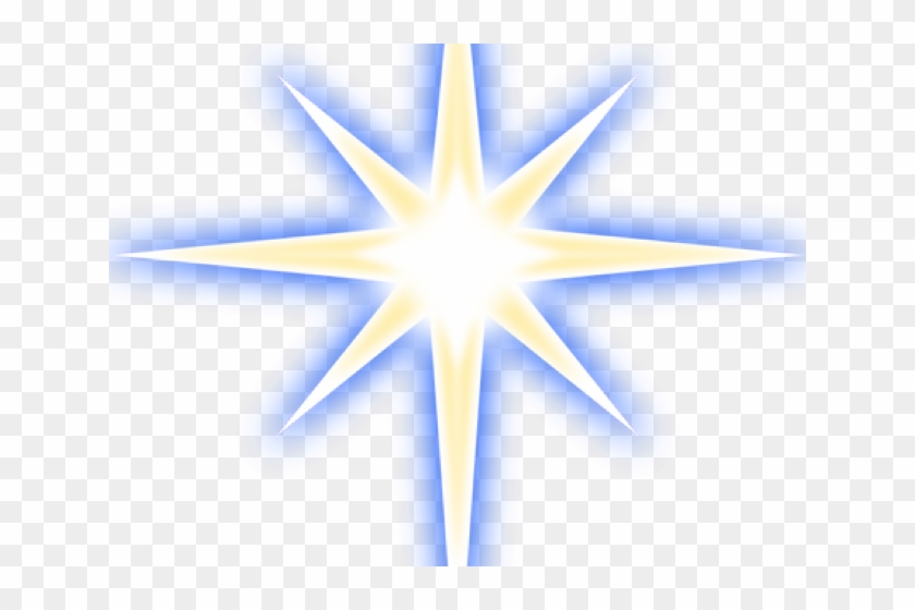 Glow Clipart Star Nativity - Christmas Star Clip Art #707205