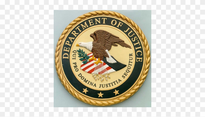 Bronze Military Plaques And Seals - United States Department Of Justice #707441