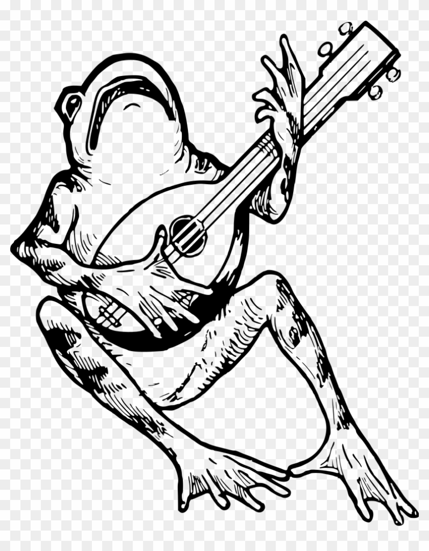 Frog With Mandolin - Mandolin #707837