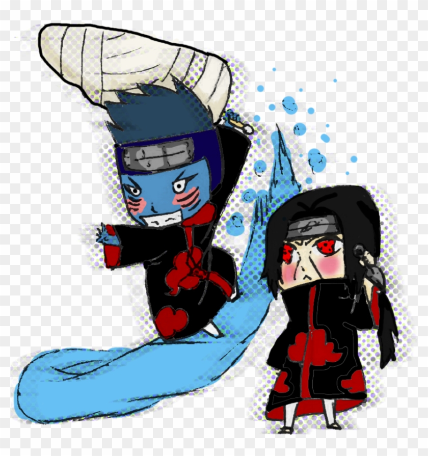 Chibi Kisame And Itachi By Chocolatevampire217 - Cartoon #708071