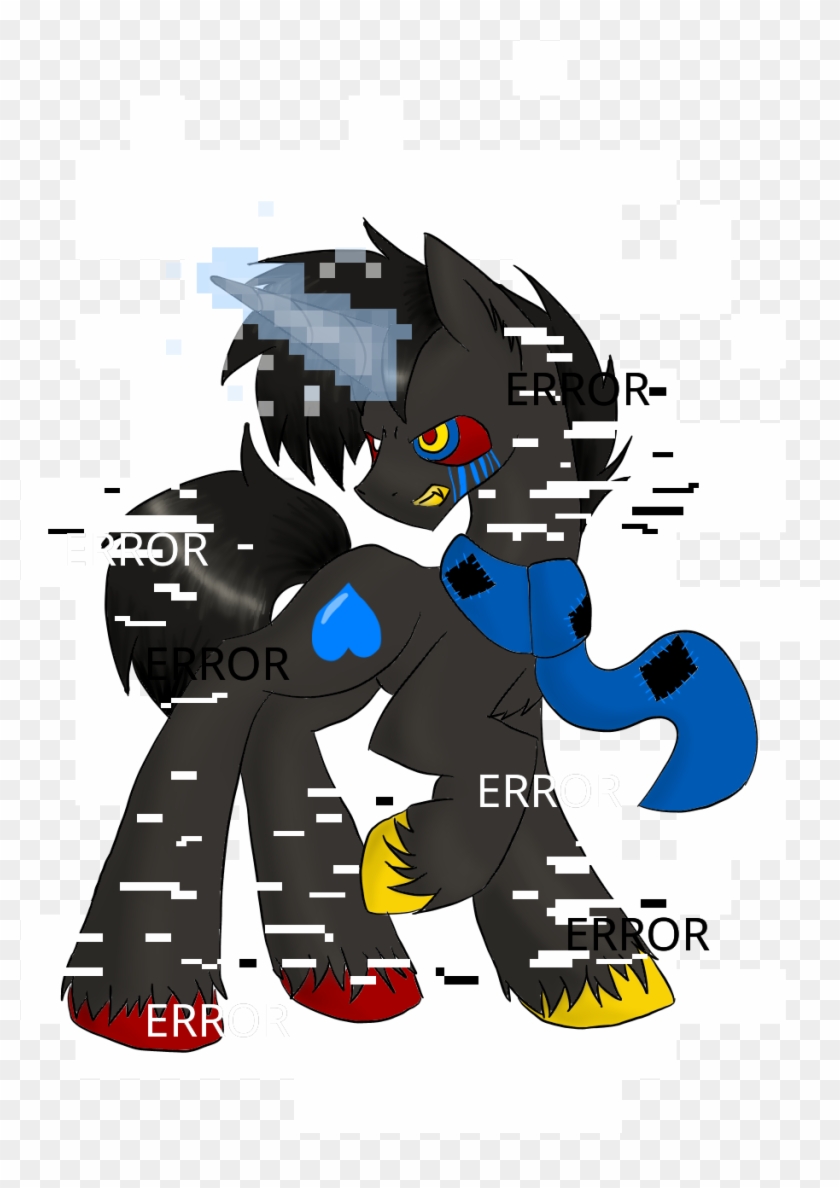 Error Pony By Kittydragon619 - Error Sans Pony Town Skins #708124