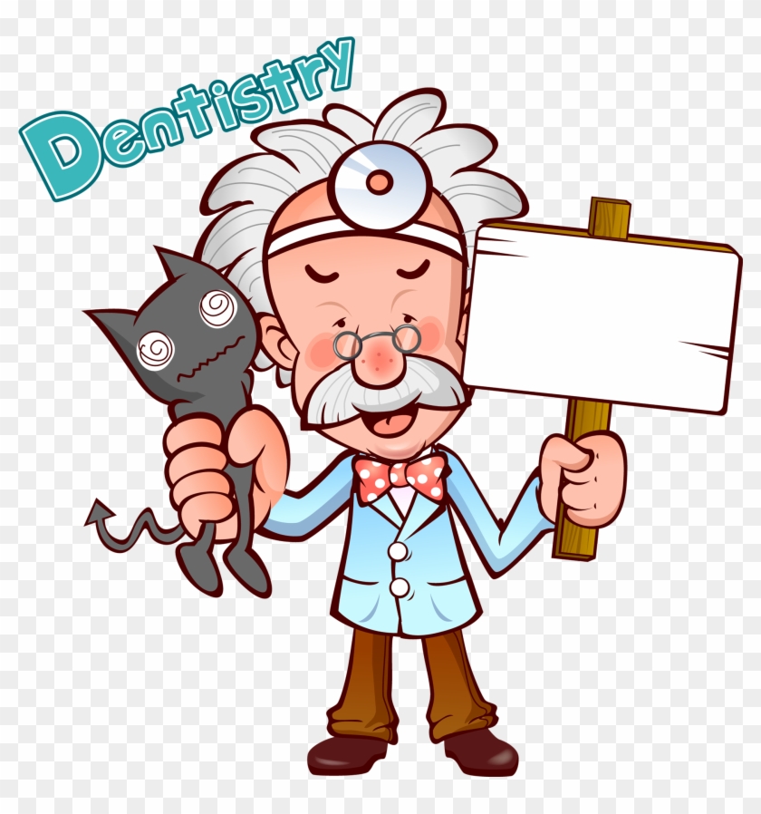 Physician Cartoon Illustration - 医院 卡通 #708248