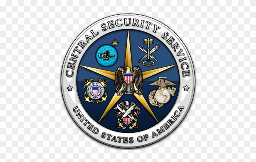 Z Us Central Security Service Seal 1 - Css Seal Shower Curtain #708500