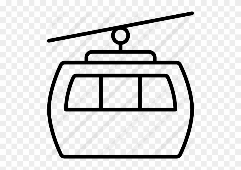 Cable Car Cabin - Bondinho Colorir #708711