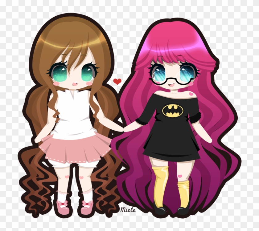 Cute Friendship By Miielle On Deviantart - Chibi #709040