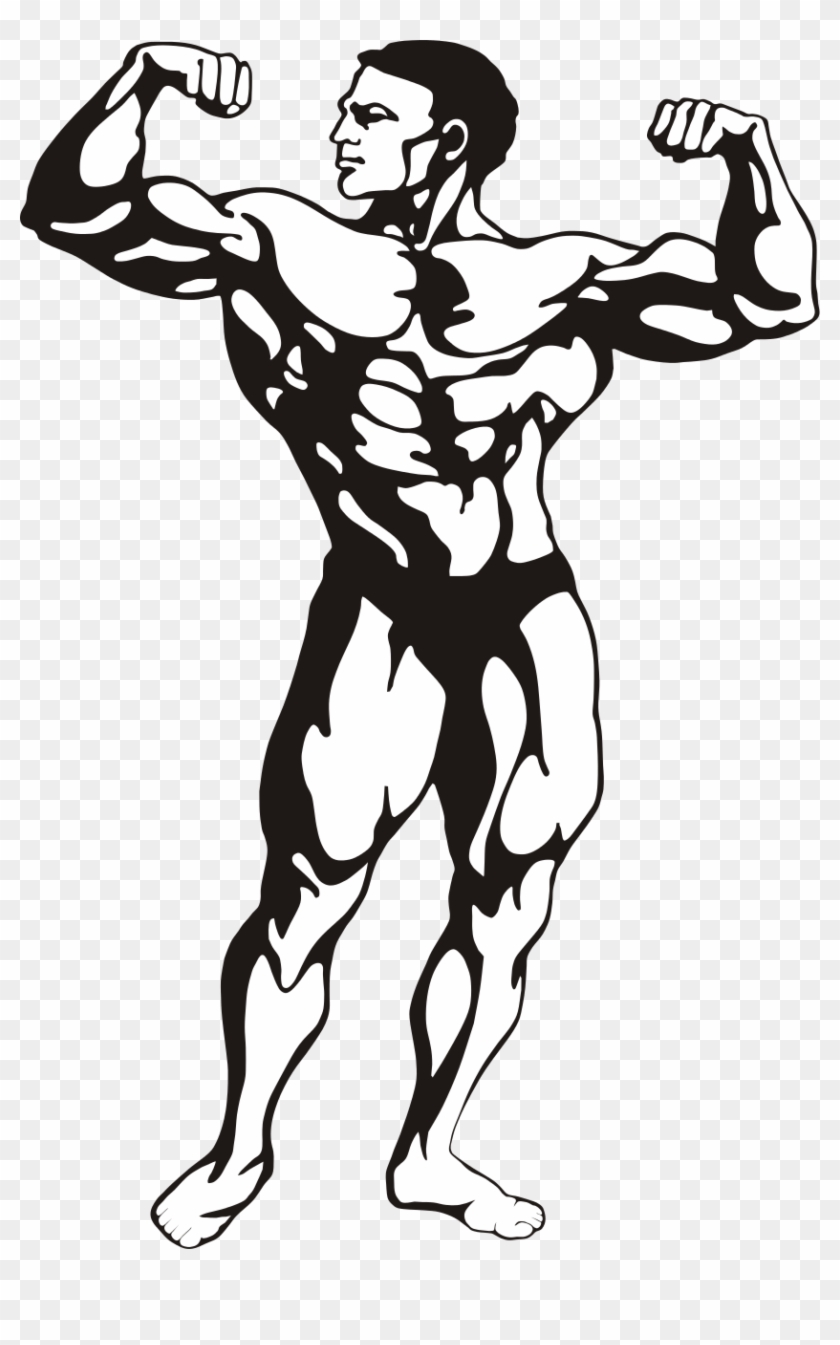File - Btoteva Fitness - Svg - Bodybuilders Clipart #709388