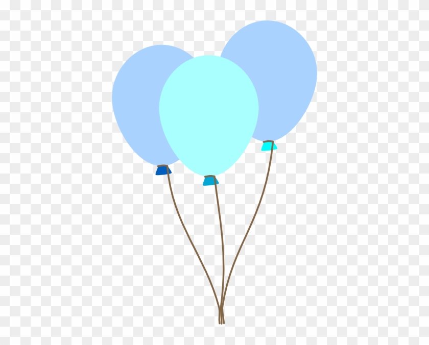 Black Balloons Clipart Transparent Background - Blue Balloons With Black Background #709671