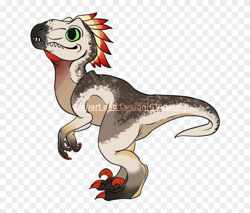 Raptor Ota Closed By Agent Taai - Transparent Line Art Raptor #709936