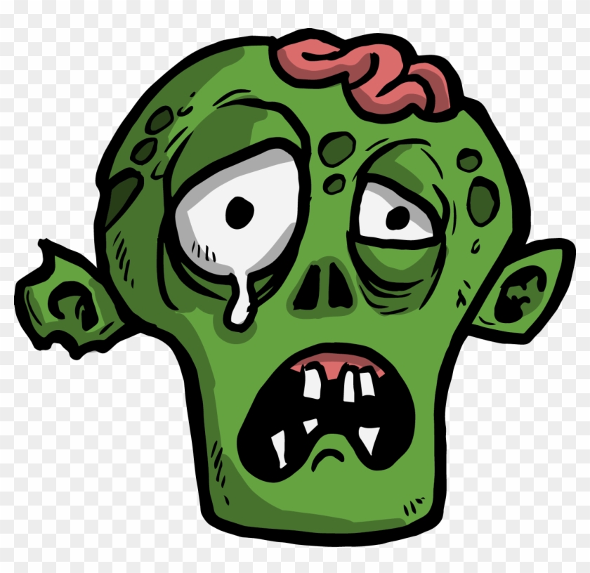The - Png Zombie Face Cartoon #710104