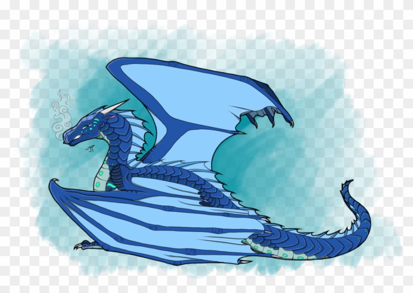 Blue Crescent By Lowdetail - Dragon #710351