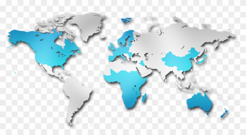 Format Mob, 3d World Map - World Maps For Transparent #710822