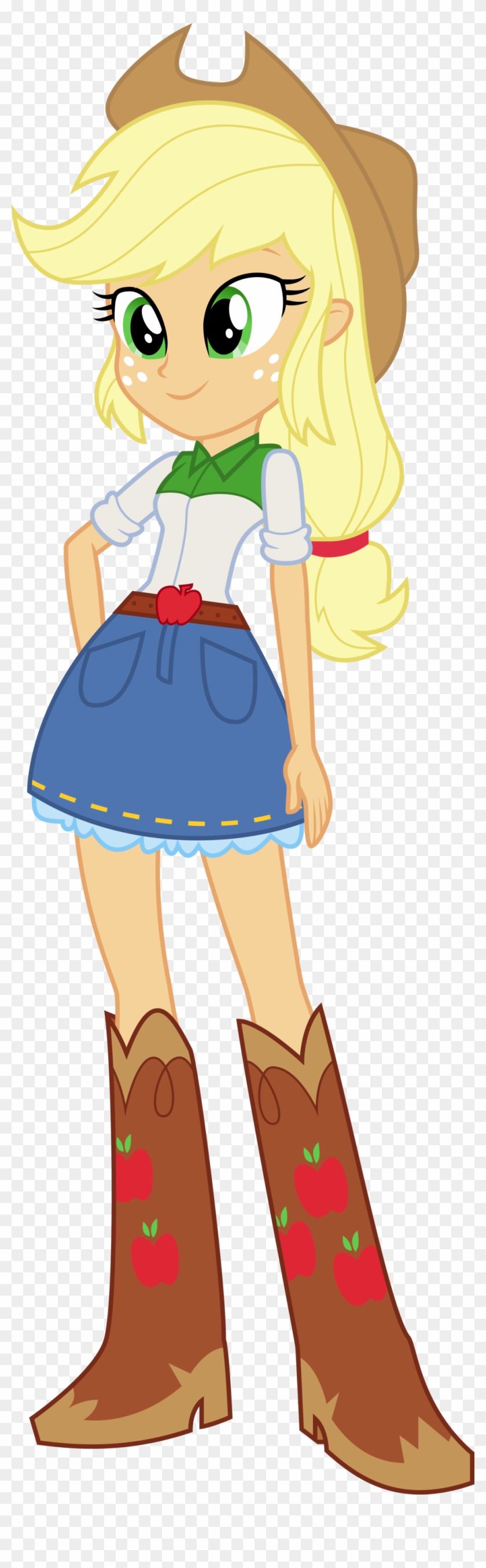 Applejack By Mewtwo-ex - Equestria Girls Applejack #710986