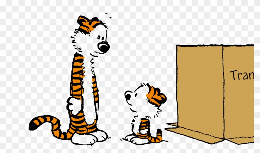 Calvin And Hobbes Png Hd - Calvin And Hobbes Transmogrifier #711016
