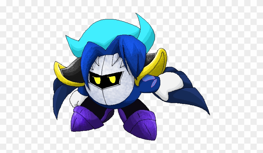 Pixel Art Aftermath Meta Knight By Meta-kaz - Cartoon #711961