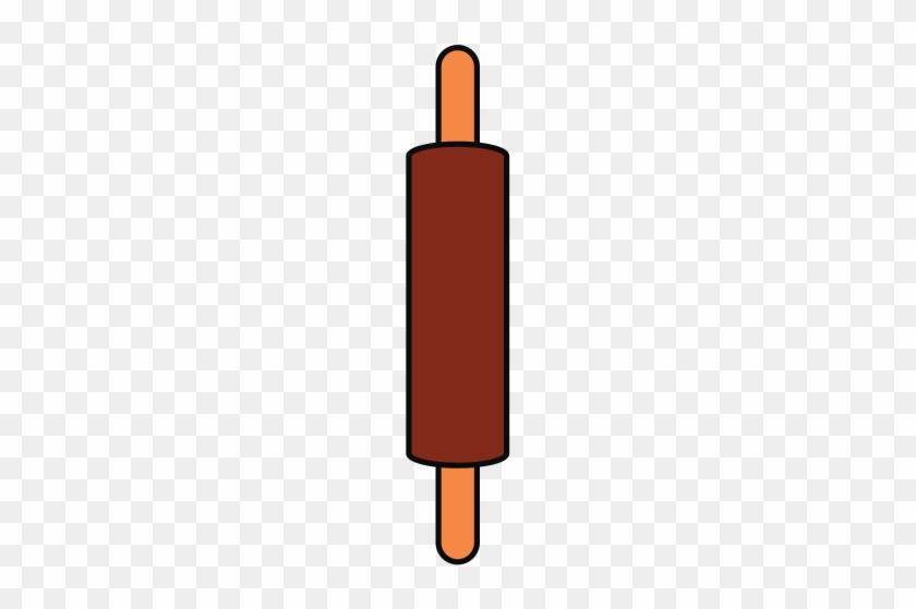 Rolling Pin Vector Icon Illustration - Rolling Pin Vector Icon Illustration #712090
