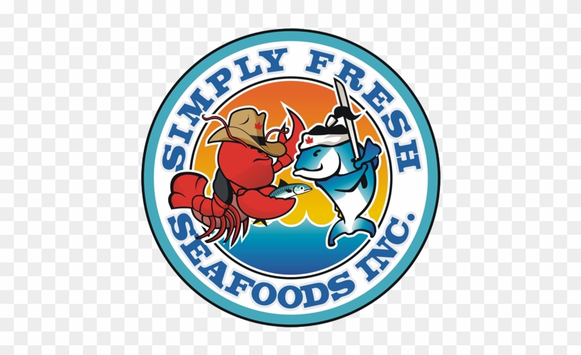 Simply Fresh Seafood Logo - Orange Area Rug The Conestoga Trading Co. Rug Size: #712209