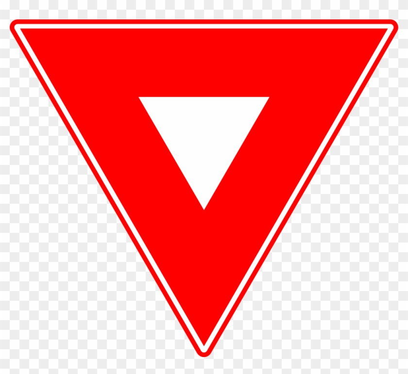 Romaniantrafficsign B1-giveway - Traffic Give Way Png #713281