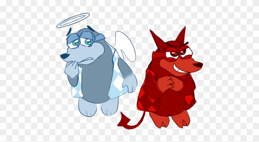 I Can Be Your Devil Or Your Angle - Cartoon #713475