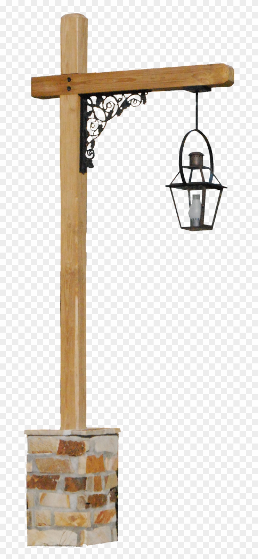 Decorative Wooden Posts Designs - Exterior Light Wood Post #713486
