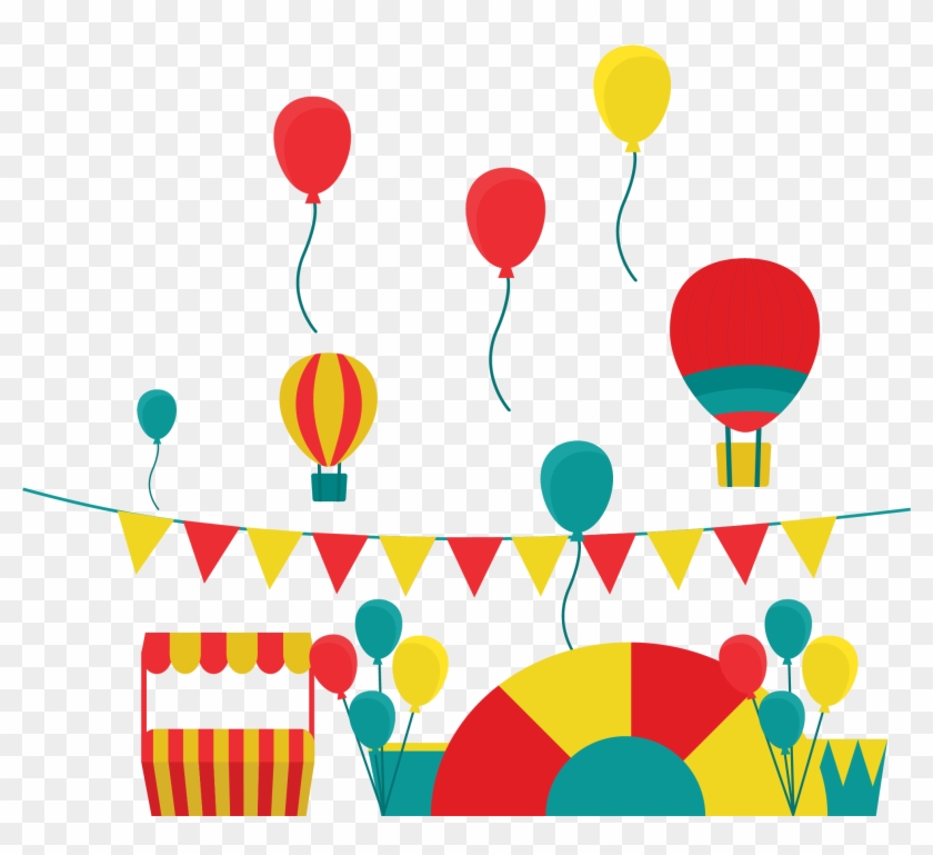 Freefall Amusement Park Euclidean Vector - Circus Vector Png #713491