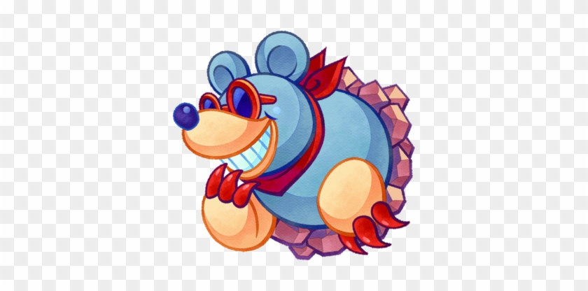 Kirby Mass Attack Artwork - Kirby Mass Attack Moley #713572