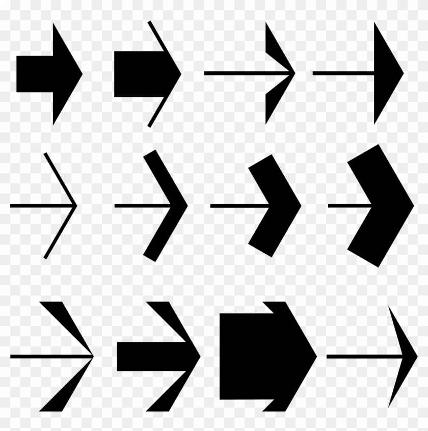 Degree Arrows - Clip Art #713823