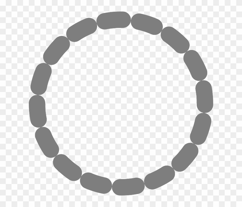 Dot Flat, Circle, Theme, Action, Dotted, Icon, Dot - Circle Of Dots Clip Art #713967
